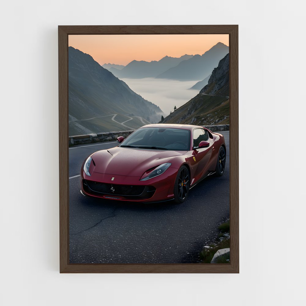 Poster Montée en Puissance – affiche Ferrari (vue 5)